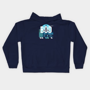 Bordeaux (BOD) Airport // Sunset Baggage Tag Kids Hoodie
